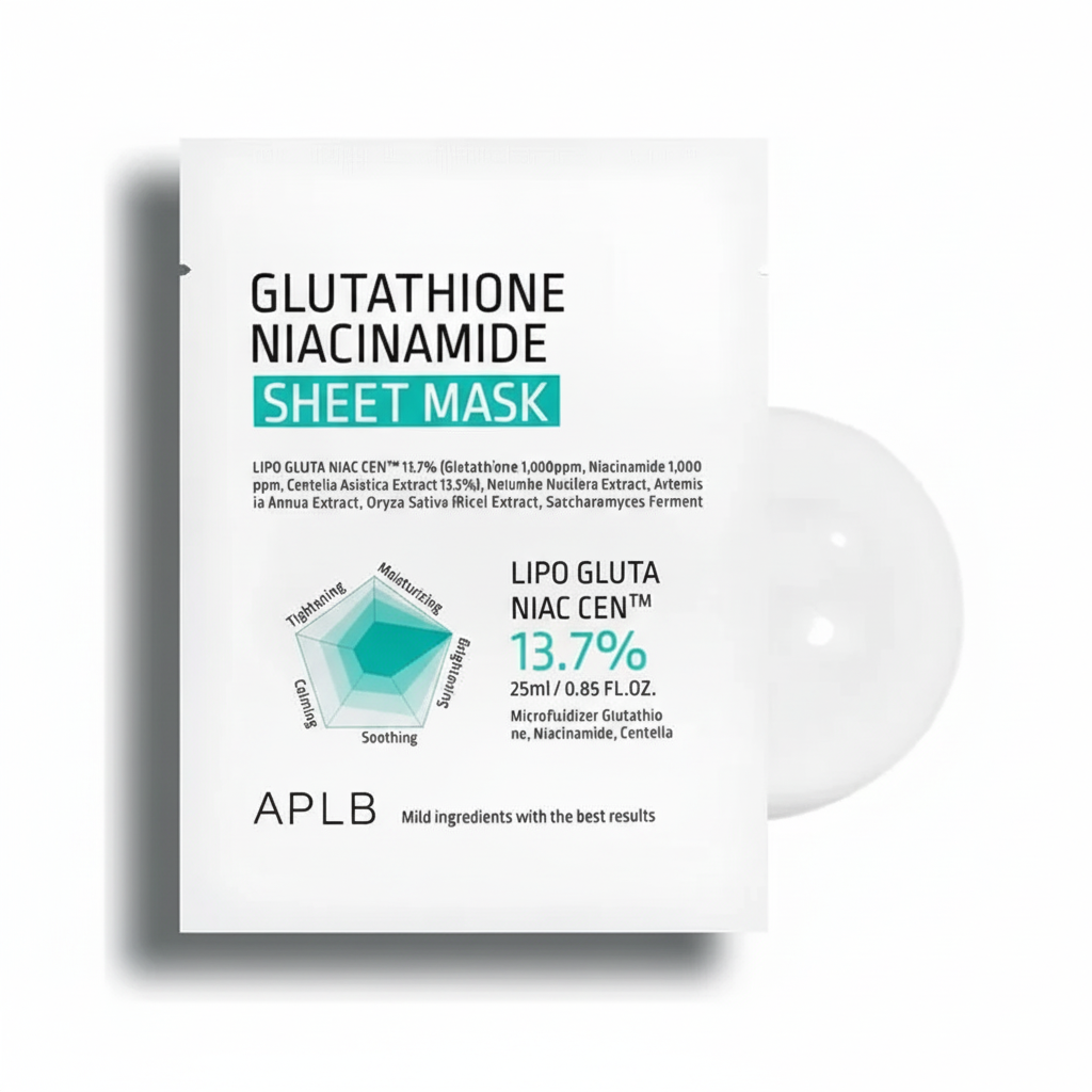 Glutathione + Niacinamide Sheet Mask